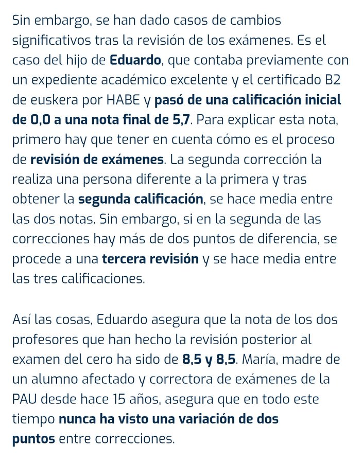 todomejorqenada's tweet photo. Entre el exceso de celo y los arrebatos de rabia. Perfil del corrector de eusquera  A del tribunal 11 de la Selectividad vasca. https://t.co/OJ28cl1KrT
