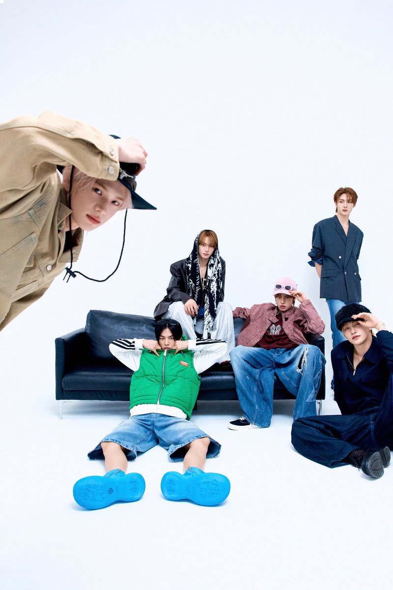 kumdohoon's tweet photo. This shoot hits different cuz it’s 100% us. From the styling chosen by the members to our own teammate helping out with the camera. It’s raw, it’s chaotic, but it’s totally our vibe. https://t.co/ZSzucg6RgO