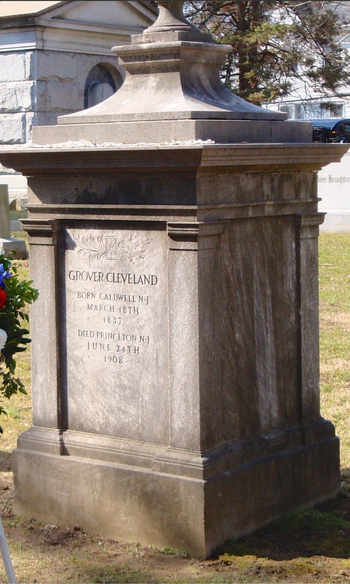 PrezWisdom's tweet photo. Grover Cleveland died #OTD 1908

"He was a great man &amp; great President. He had the highest civic ideals, rugged honesty, &amp; high courage which will now make him happy in death. As he leaves the world he is revered, loved &amp; respected by his countrymen"
- Wm Howard Taft 🇺🇸
#POTUS ♥️ https://t.co/cA47yJCRoG