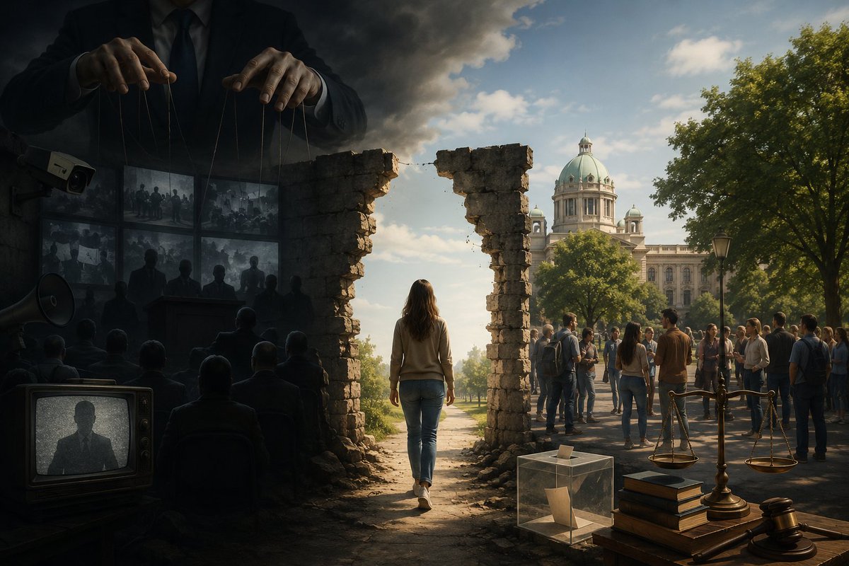 cziupargument's tweet photo. Kada vlast počne da negira stvarnost: kako se vratiti u normalno društvo?
Kada vlast počne da negira stvarnost, pitanje više nije samo političko – već društveno i egzistencijalno.
Blog Argument
https://t.co/9x2fo0KmNh... https://t.co/0Du5kUphfr