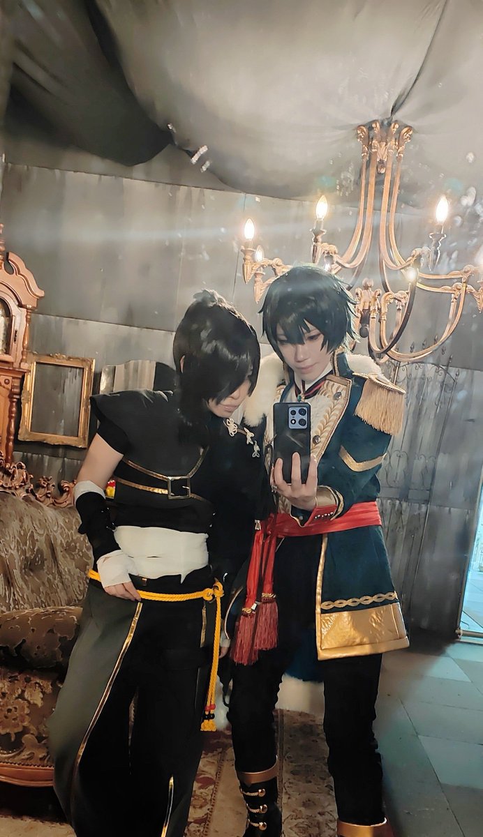 tmh_cos's tweet photo. ※cos 
テンペスト魔女
コンラッド・ノイシュバーン 

🦊初だしでした！🥷とも撮らせて貰いました🤭
唯奈さんありがとう～🫶 https://t.co/V6J2uwcM5X
