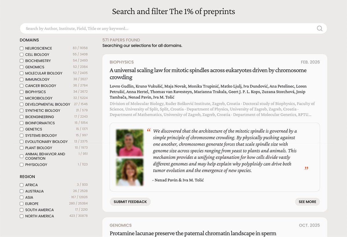 OdedRechavi's tweet photo. Gloves are off!

TODAY WE RELEASE THE 1%

A list of the year’s very best papers.

When we launched QED a little over half a year ago, I told you that our mission is to revolutionize scientific publishing. Revolutions don’t happen overnight… or maybe they do? When new technologies enable it? Time to put the power back in the scientists’ hands, not the journals’. Many scientists are depressed, and think journals will stay the same forever, no matter how dysfunctional, but no, it’s happening. Sooner than most people (or committees, or universities) can imagine. Check this out:

When we released our AI review platform, it started a whole debate (and social media storm) on what it is that human reviewers can do that AI review still can’t. There are such things (and I’m happy about it), but the list is getting shorter and shorter. Numerous scientists already use QED to find gaps in their manuscripts and grants and to get constructive feedback that improves their experiments. And now, with your help, we take it to the next level.

Today we release reviews and scores for all the experimental Life Science pre-prints that came out last year: 57,455 manuscripts!! If we are being conservative, and estimate that it takes a minimum of 8 hours to review a paper (it takes longer), and if we agree that 3 reviewers are typically required to review every submission, then reviewing this amount of manuscripts would take human experts >1 MILLION REVIEWER HOURS… Assuming you can find so many experts (not going to happen!), and assuming the experts who agree would have no conflict of interest (ha!!).

QED did it. Then, we chose the best papers in every field (you can browse and search for key words), based on the originality and validity of the claims being made. We benchmarked our reviews not only using eventual journal selections but also by comparing our evaluations to those of human experts. When there were disagreements between the QED score and journal rank, we asked domain experts to judge who’s right (blindly), and they overwhelmingly sided with QED. No need to rely on glam journals anymore. No need to wait for two years to get their stamp of approval. No need to beg the reviewers, or worse, to write less ambitious papers, so no one would be upset. Want to find the most interesting papers in your field? Want to see where your paper stands? (“What’s your QED SCORE?”) Just visit https://t.co/hLxNq9nDMc!

One last thing: We want good science to be seen (you can read the winners’ comments about their selection and the stories behind their discoveries on our website). We plan to organize a conference where the first authors (yes, the first authors, not the PIs) will present their work. We are not here to shame anyone (papers that got low scores). The reviews of the best papers that we selected explain why QED’s AI thought these papers are especially good - what’s unique about them, what their strengths are, which conceptual leaps were made, and what cutting-edge tools were developed. However, on the QED Science site you can analyze any paper in private, it’s fully transparent, and see if there are any gaps and what’s missing. Run your paper to see how it can improve, and maybe next time your paper will reach the top (if it’s not there already).

Whether you’re on the 1% list of just have a good score that you want to share, on our website you can download the report and share it, for example with your tenure, promotion, or hiring committee, or with your university PR department. Forget about journal embargoes and waiting for it to be “accepted”. Improve your work until it’s good enough for YOU. You decide.