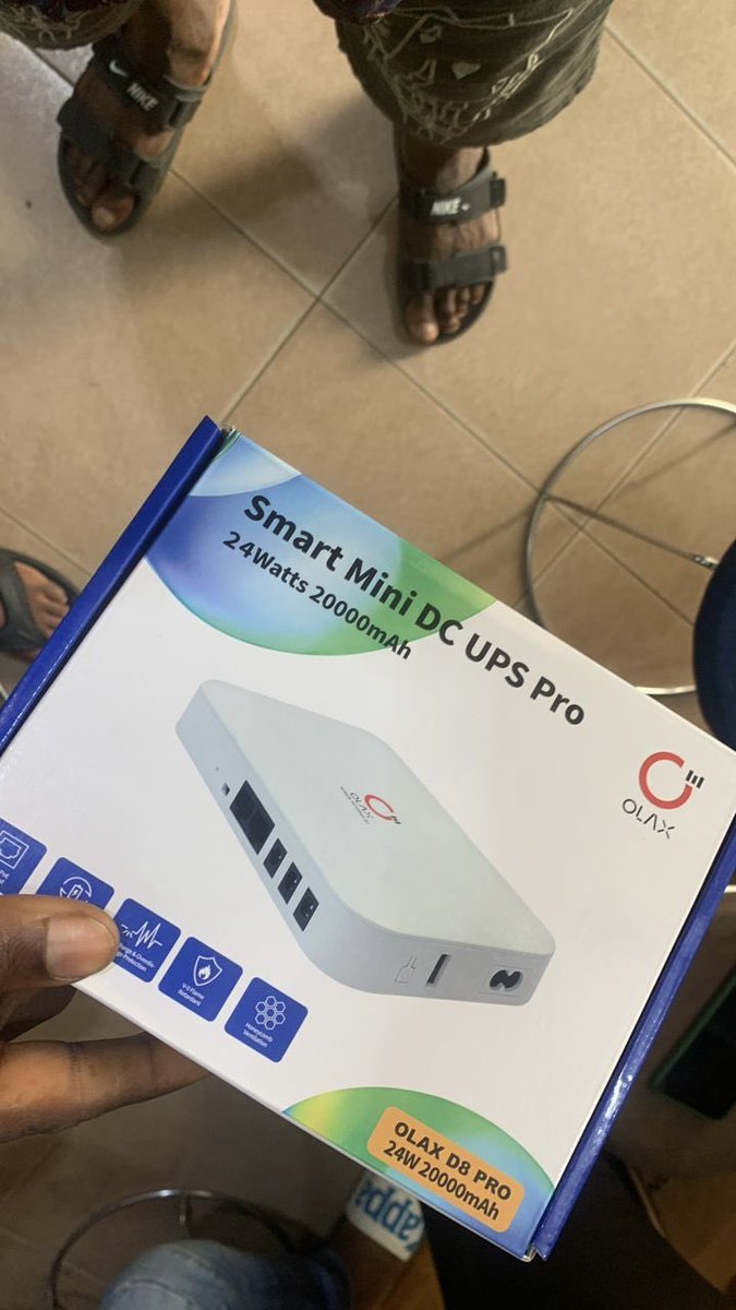 EtornamZacky's tweet photo. We are Making deliveries.

✅ Power your Fibre Broadbands
✅ Power your 4G &amp; 5G Routers
✅ Powers CCTV Cameras &amp; PoE Devices
✅ 20,000mAh High-Capacity Battery
✅ Instant 0ms Switch-Over – No Rebooting
✅ Up to 24W Output https://t.co/IszwtybUp9