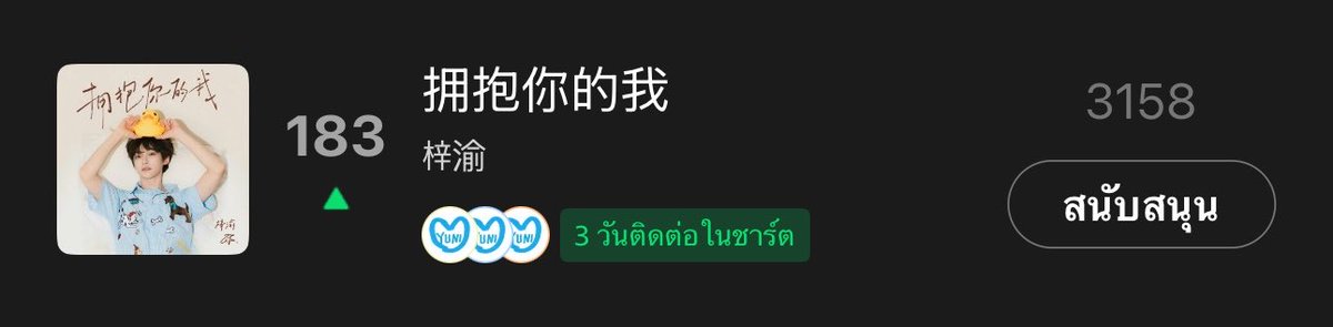 ZIYU_PR_TEAM_TH's tweet photo. ✨ข้อแนะนำสำหรับการโหวต✨

1.โหวตจอย ๆ นะคะ 😊
2.ภารกิจสามอย่างในชาร์ทเพลงยอดนิยม ให้เลือกสนับสนุนเพลง 拥抱你的我 ของจื่ออวี๋ค่ะ (ปัจจุบันอยู่อันดับ 183)
3.โดยกดฟังเพลงวน 2-3 รอบ, กดแชร์เพลง 2 ครั้ง, คอมเมนท์ 3-4 คอมเมนท์ จะทำให้สำเร็จ 3/3 ไวขึ้น และได้คะแนนเหรียญแฟนคลับค่ะ 🙆‍♀️ https://t.co/3mKuKK8LKl