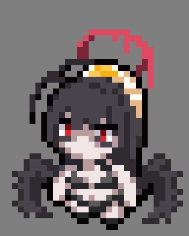 Gatialo_On's tweet photo. 剣先ツルギ（水着）
#ブルアカ #BlueArchive #ドット絵 https://t.co/KrFz0Qhp3l