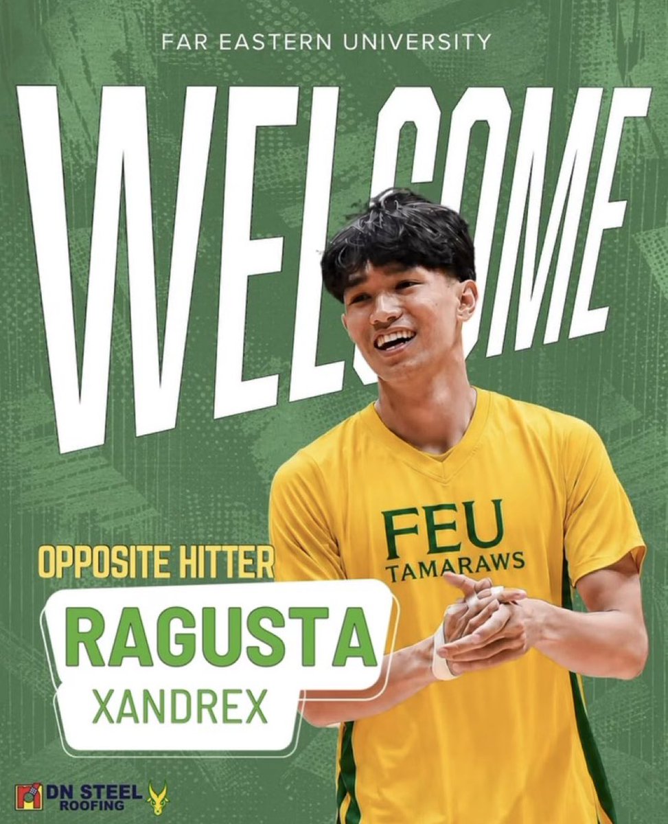 teampiyu's tweet photo. Welcome to FEU MVT, Ragusta and Sison!! ❤️‍🔥🔰

New head coach naman soon 🤞🏻 https://t.co/5wfX7Qjxtj