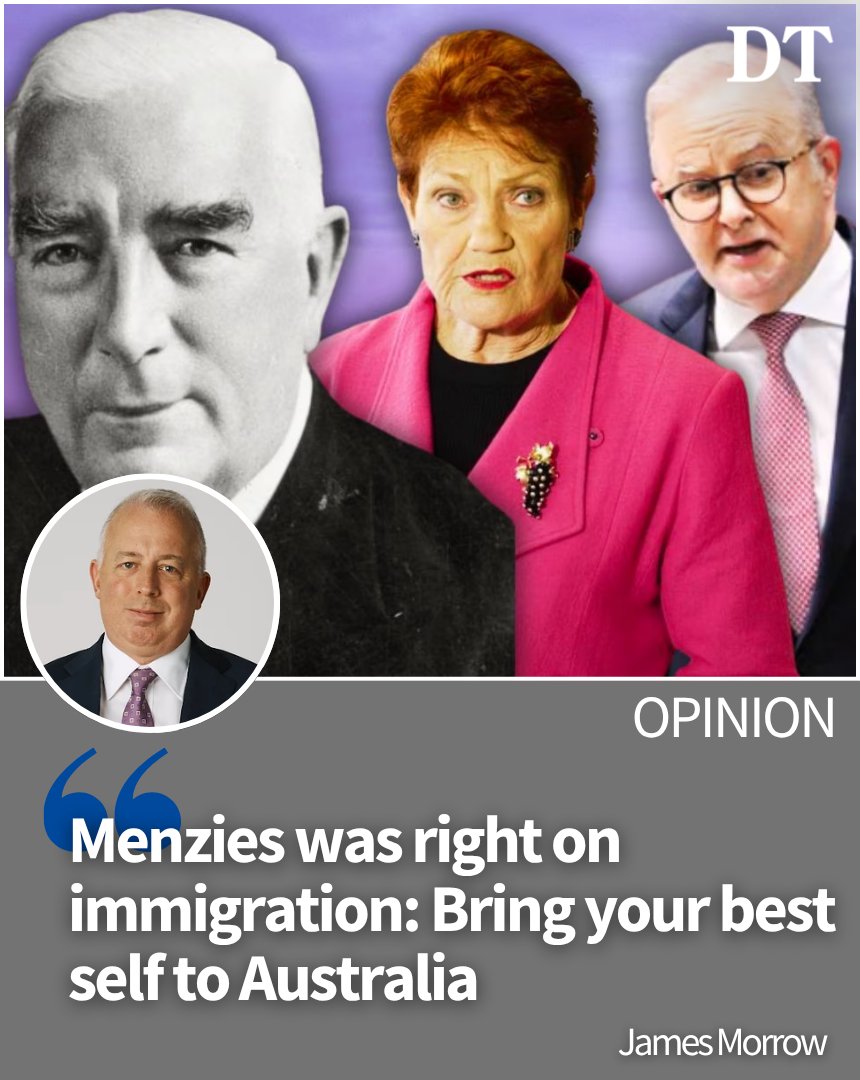 dailytelegraph's tweet photo. A 1950s government document for Greek migrants to Australia that encouraged new Australians to embrace our values offered a more cogent integration policy than anything Labor or the Liberals have managed to articulate since, writes #JamesMorrow.
#OPINION π€ https://t.co/fNoKe4diiy
Get the news first with The Daily Telegraph app: https://t.co/It3JLBNjhC