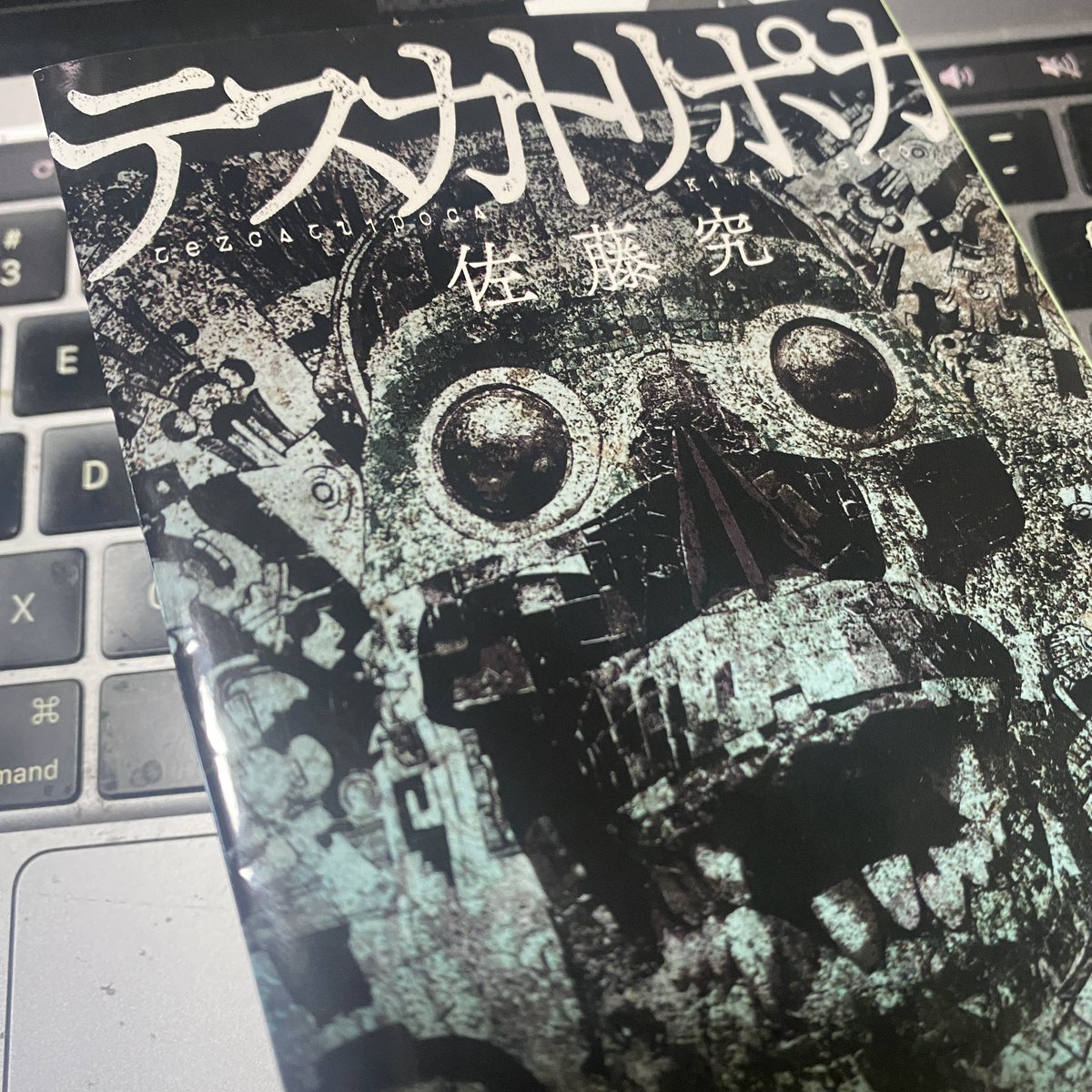 hingchang0075's tweet photo. 佐藤究「テスカトリポカ」読みました。登場人物に違法行為をおこなってない人がほとんど出てこないやべー小説だしすごく残酷なんですが、どんどん読み進められる力を持っている本だと思いました。
神奈川県ってこんなに怖いところなんですね＞＜
#読了 https://t.co/PikWnguJ3y