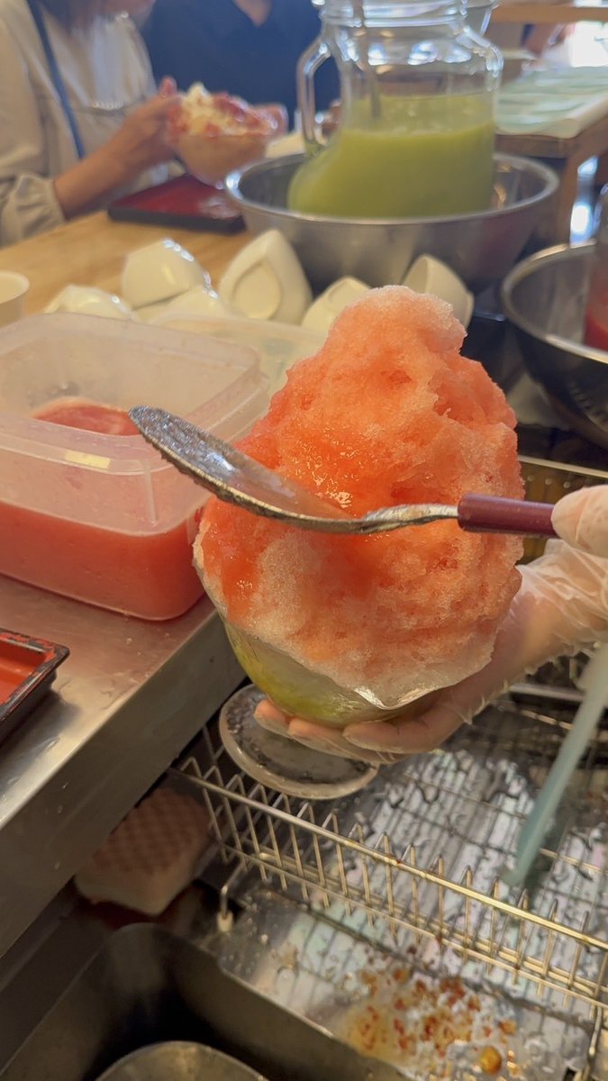 himitsuno132's tweet photo. 2026年6月25日（木）ひみつ堂

🍉スイカハジメマシタ🍉

🍉スイカ氷
🍉スイカとしおみるく

🍉スイカは千葉県『富里スイカ』からスタート‼️‼️‼️ https://t.co/zVSDEnwyQM