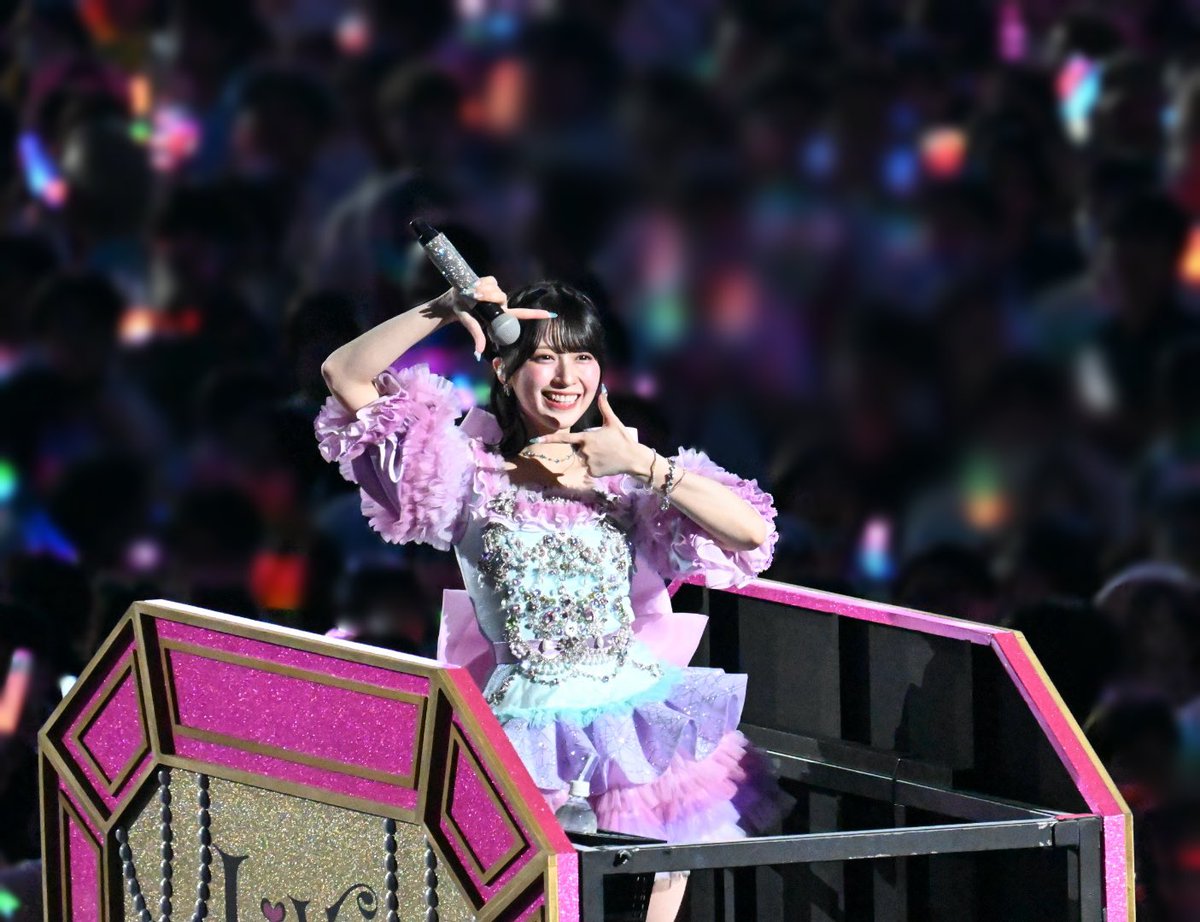 as_you_o's tweet photo. ───── ••❤︎•• ───── 
    ＝LOVE STADIUM LIVE 　
      「Beyond "KYUN"♡」 
───────────── 

ニコニコ笑顔が最高に可愛い🤍🫧

#佐々木舞香 #イコラブ_カメコ https://t.co/qX9lhIJo6m