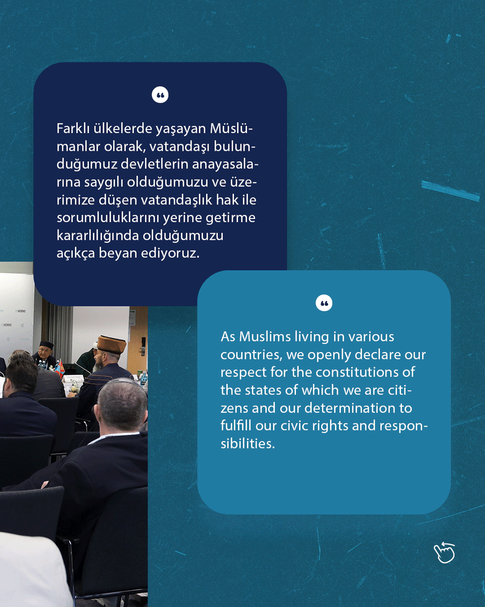 igmgorg's tweet photo. Doğu Avrupa, Kafkasya ve Orta Asya Müslümanları Konferansı’nın deklarasyonu yayınlandı. 

Deklarasyonun tamamını okumak için
🇹🇷 https://t.co/QlOzhDvBkc
🏴󠁧󠁢󠁥󠁮󠁧󠁿 https://t.co/JIbocWaIod
🇸🇦 https://t.co/YnD89zUcCK https://t.co/YbhO9fOUtg