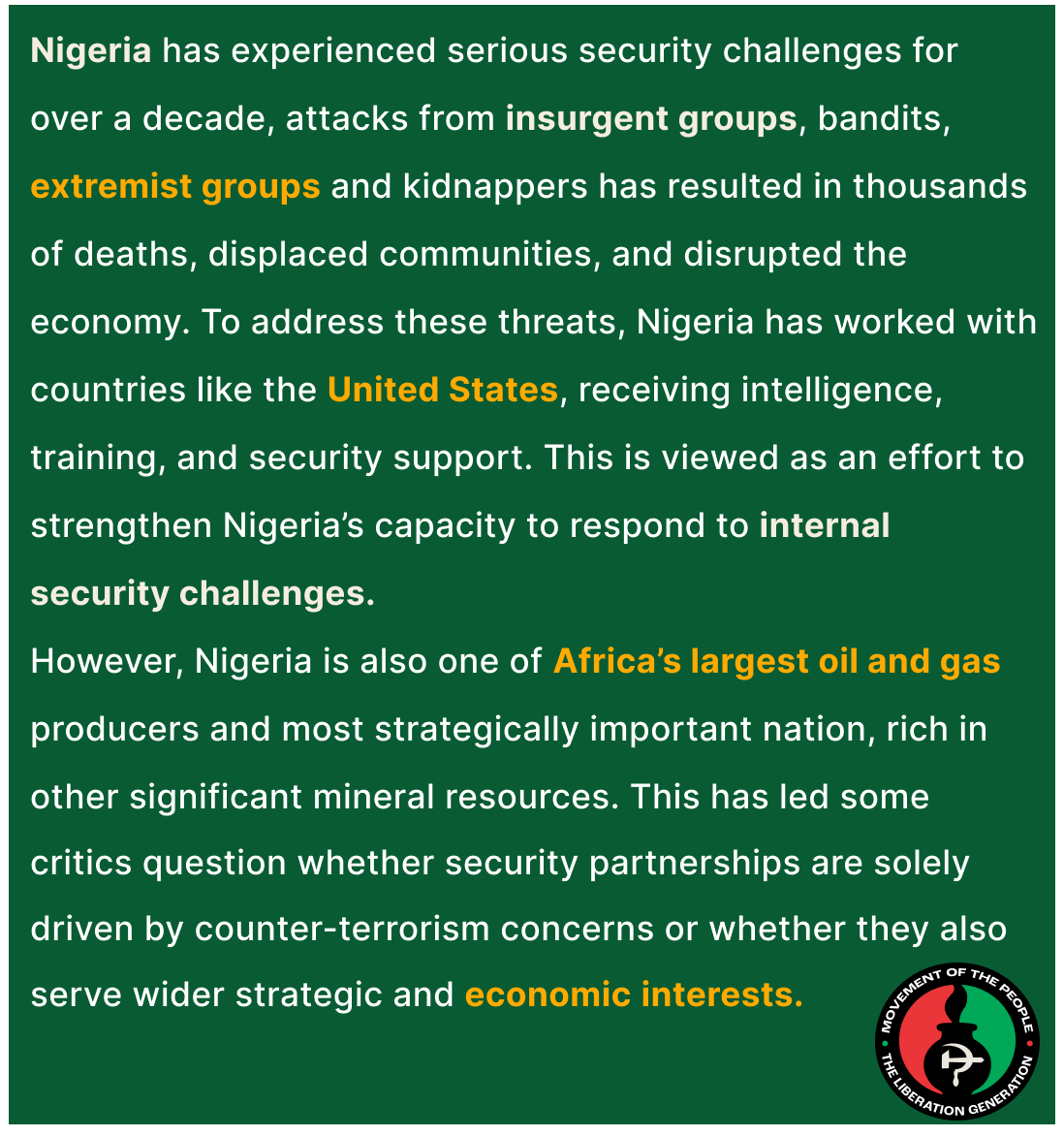 MopLagos's tweet photo. What if the story we’re being told about insecurity isn’t the whole story?

For over a decade, communities across Nigeria have faced devastating security challenges. The numbers on paper are staggering—hundreds of thousands of lives lost, millions of people displaced. https://t.co/kpBd8WELvL