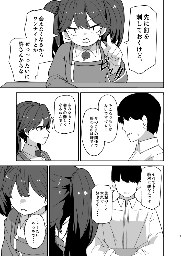 【新刊現パロ】愛しの龍驤先輩(3/4) 