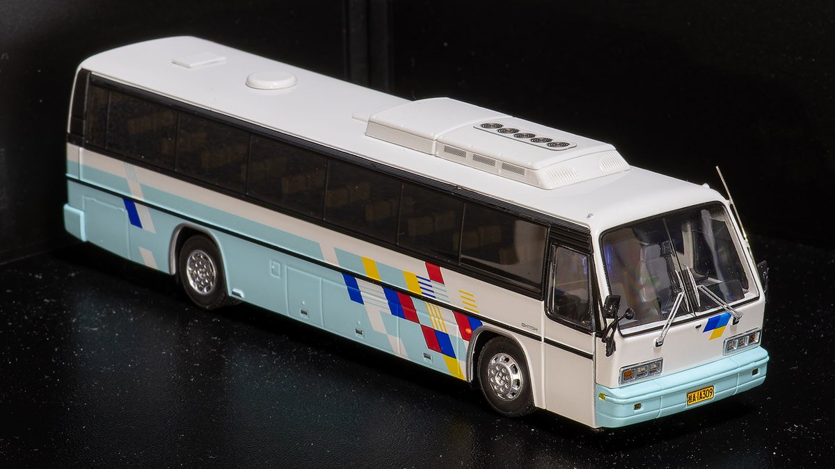 今月のバス模型：1/64大宇BH115H