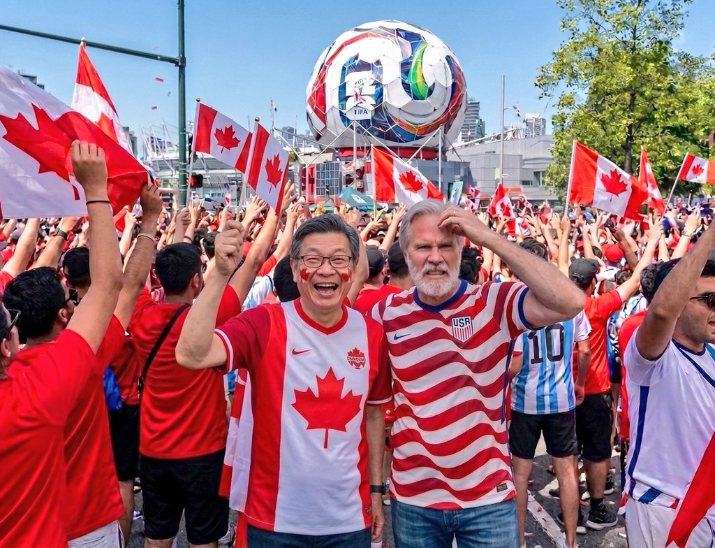 ALLAN__FONG's tweet photo. It's the #MarchToTheMatch!!!!
#canmnt
@BarryLaFortune https://t.co/Sc3oSpA8qa