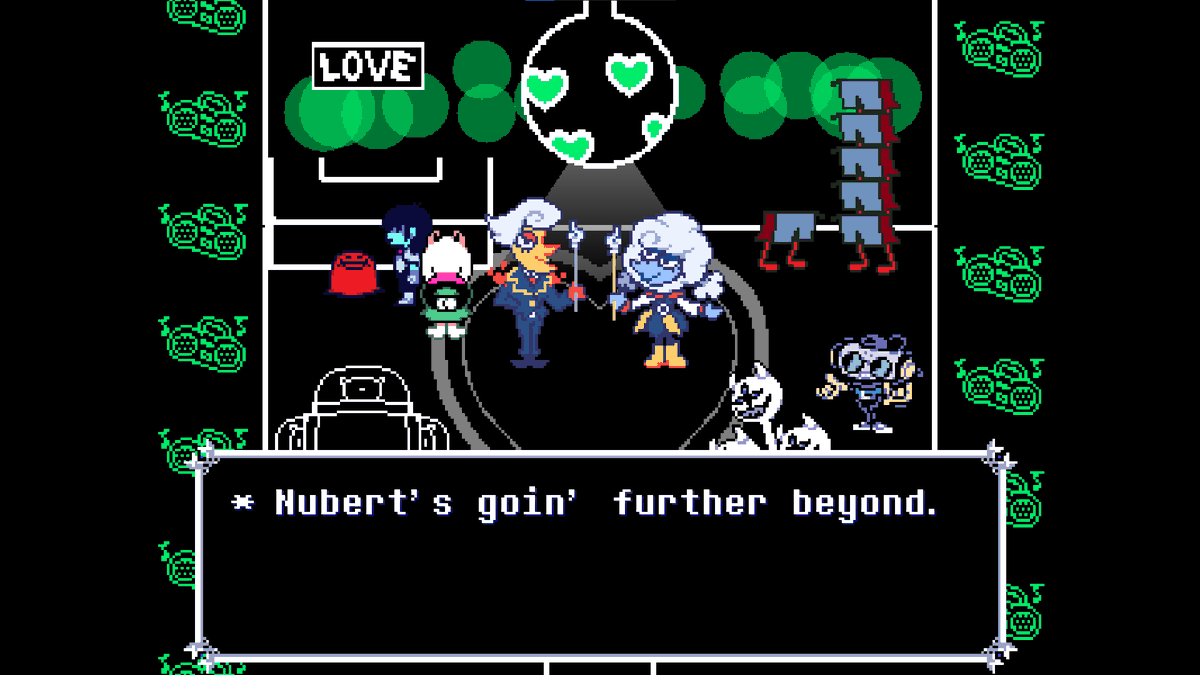 Brefif142385's tweet photo. I NEED TO KNOW DOES HE GO SUPER SAYIAN DURING THE SPAR??? #deltarune https://t.co/Koh0qGkuSC