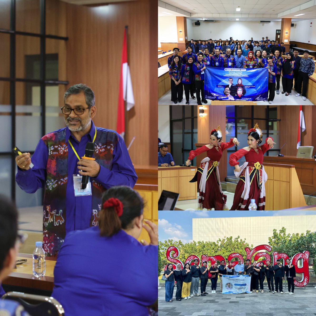V2VPartnership's tweet photo. 📸 Take a look at these photos taken at the Opening Ceremony of the Summer Course 2026 held at Universitas Diponegoro, Semarang, Indonesia, on June 23–25, 2026,

Read more👉https://t.co/scmehfh8Ih https://t.co/m5C5kAIMdC