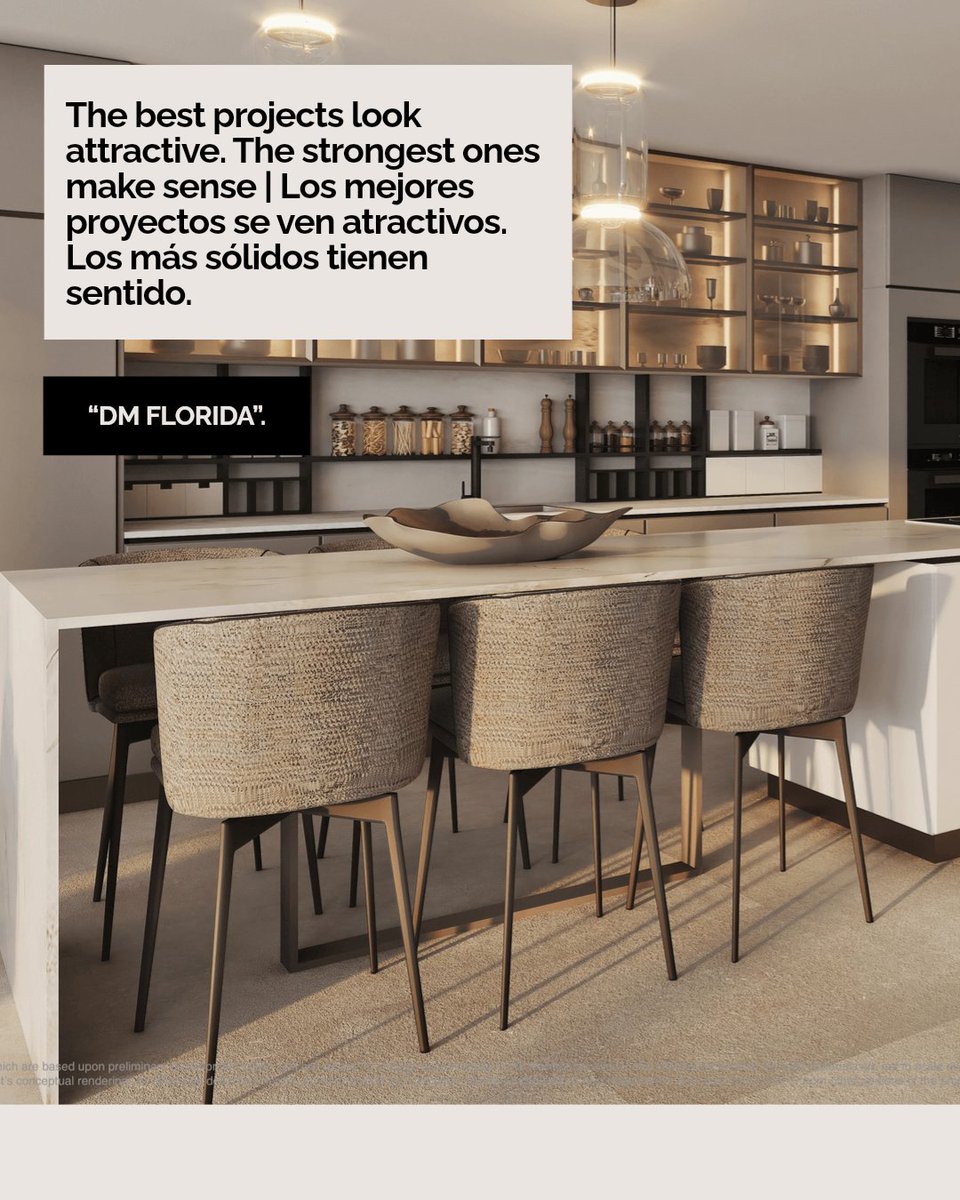 TRV_Producer's tweet photo. A beautiful rendering doesn't guarantee a strong investment.
Un render atractivo no garantiza una inversión sólida
Before pre-construction, I look at demand, absorption &amp; developer execution, not just design
What do you evaluate first?
DM Strategy

#MiamiRealEstate #EB5Investment https://t.co/UkVtqejkWk