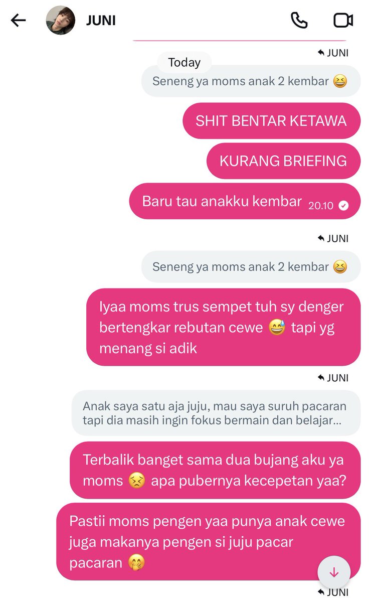jaepardise's tweet photo. TAPI SEMPAT KURANG BRIEFING 😭 tiba-tiba punya anak kembar https://t.co/PjcgwsVx9R
