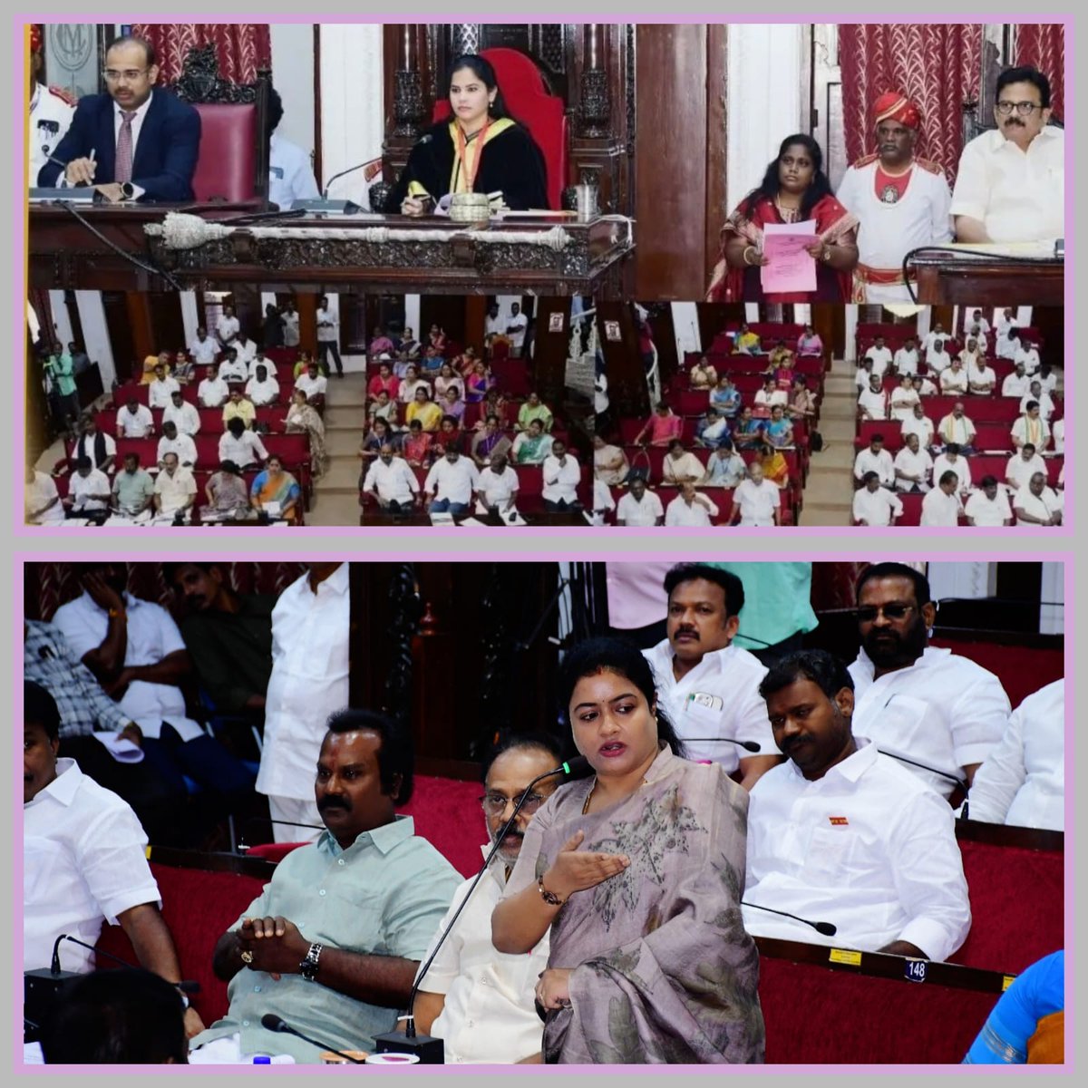 SarbajayaDas's tweet photo. பெருநகர சென்னை மாநகராட்சியின் வணக்கத்துக்குரிய மேயர் அவர்களின் தலைமையில் நடைபெற்ற மாமன்ற கூட்டத்தில் கலந்து கொண்டு  , சொத்து வரி குறித்த கேள்விக்கு பதிலளித்தோம் .. https://t.co/SjjWIaewbu