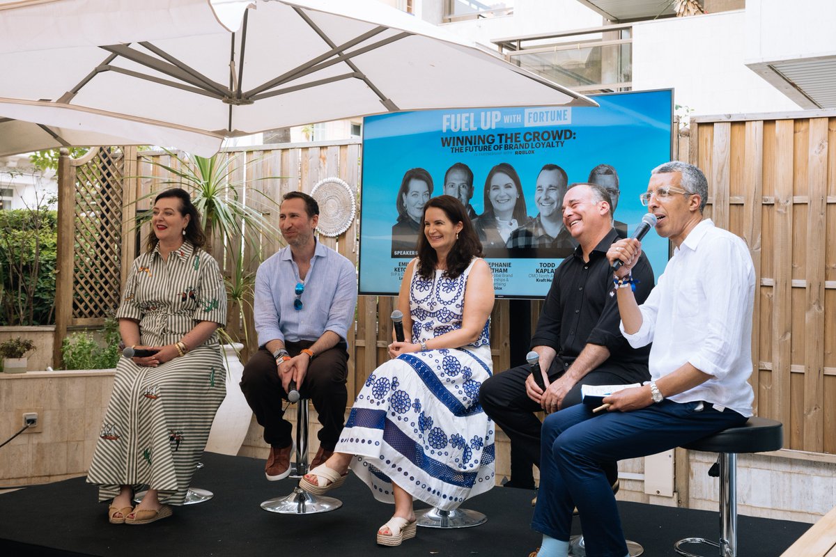 FortuneMagazine's tweet photo. Fortune is on the ground at @Cannes_Lions this week as an official media partner.
At #FuelUpWithFortune, leaders from Uber, Sephora, Lenovo, and more agreed: audiences know what’s authentic—and reward brands that get it right.
🔗Register for Fortune's post-Cannes briefing here: https://t.co/AvcmyV5dki