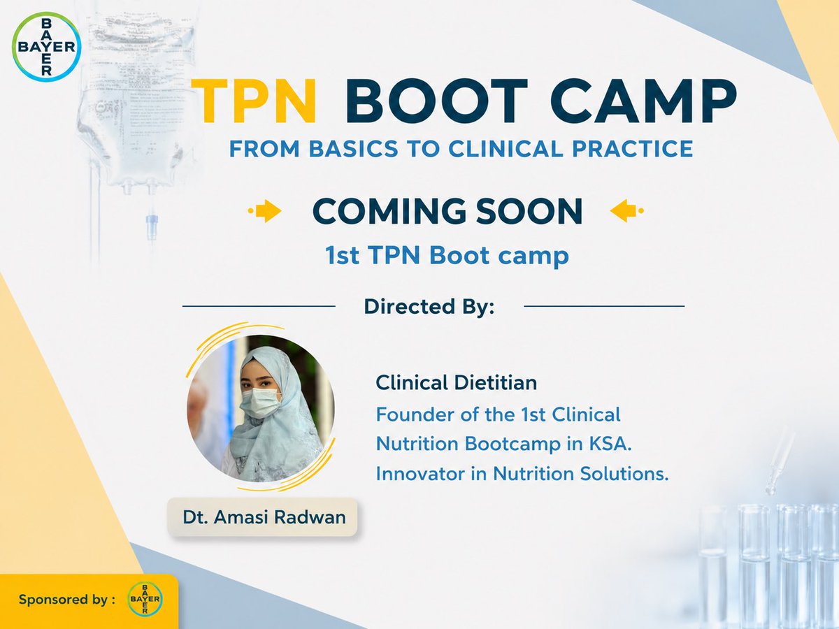Nutrition_bootc's tweet photo. Are You Ready! 🤩
Big things are coming🚀
Stay tuned👀
Details coming soon…💛

#دايتشنز
#NutritionBootcamp #ClinicalNutrition
#Pharmacists https://t.co/ethSU9xVgS