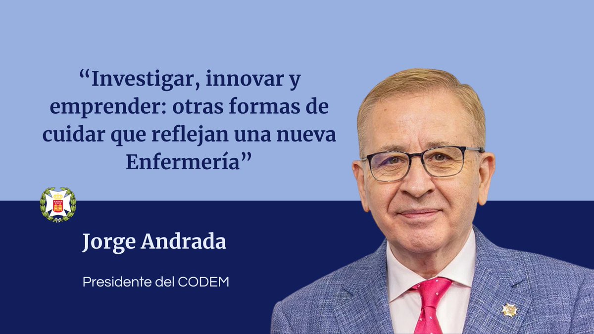 CODEMmadrid's tweet photo. Investigar, innovar y emprender también es cuidar. 💡
La #Enfermería impulsa el cambio y lidera nuevas formas de mejorar la salud y los cuidados.
📰 La tribuna de Jorge Andrada para @redaccionmedica :
https://t.co/gN1KAzcTpO
#CODEM https://t.co/590g76gi2i