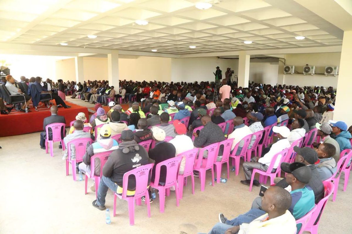 susankihika's tweet photo. Held a consultative meeting with leaders of Boda Boda operators to deliberate on the Governor’s Affordable Boda Boda Programme, which we are set to launch in September.

Supported by a Sh60 million Boda Boda Fund, the initiative seeks to empower operators by easing the cost of acquiring motorcycles through affordable deposits and lower daily repayment rates. Under the programme, riders will acquire electric motorcycles with a deposit of Sh10,000 and a daily repayment of Sh189. For fuel-powered motorcycles, operators will pay a deposit of Sh12,000 and a daily repayment of Sh242. This marks a significant reduction from the high deposits and repayment rates that have long placed a heavy financial burden on our riders.

Kenya Commercial Bank, our key partner in the programme, outlined the process of accessing motorcycle financing and addressed concerns raised by the Boda Boda leadership. We will also prioritize the construction of additional Boda Boda sheds, roads, and high-mast lighting, while incorporating motorcycle riding skills into the curriculum of our Vocational Training Centres (VTCs). I remain committed to advancing the welfare and growth of the Boda Boda sector.

Present were Deputy Governor H E David Kones, Chief of Staff Peter Ketyenya, CECs Stephen Kuria and Zipporah Wambui, Deputy CS Newton Mwaura, Chief Officers Kibet Kurgat, Francis Njoroge, Joseph Kibusya and Gladys Kamuren, and KCB team led by General Manager David Nyamu.