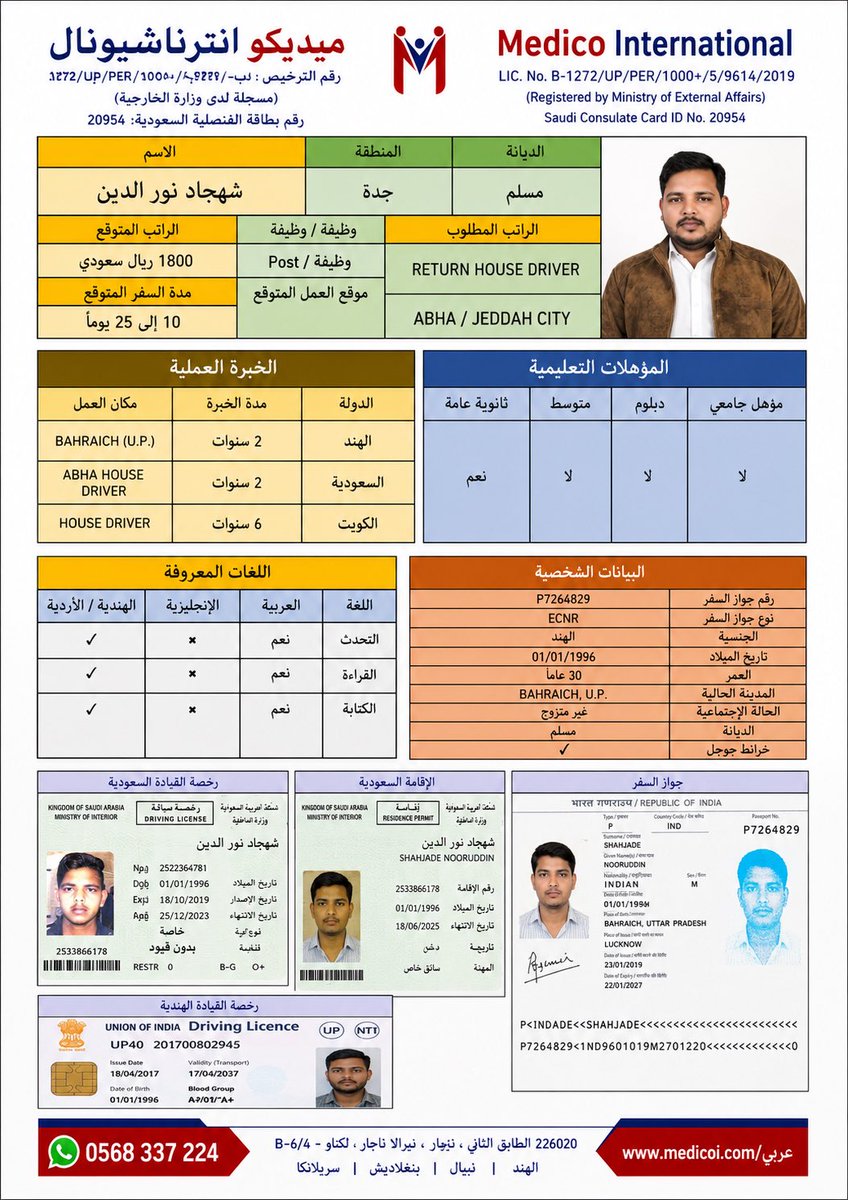 dr_isteqdam's tweet photo. سايق خاص مع سعودي رخصة راتب ١٨٠٠ ريال الشامل اكل 

واتساب https://t.co/mN7hZkGYgP

#riyadh #jeddah #dammam #driver #recruitment https://t.co/fftRvLLiPH
