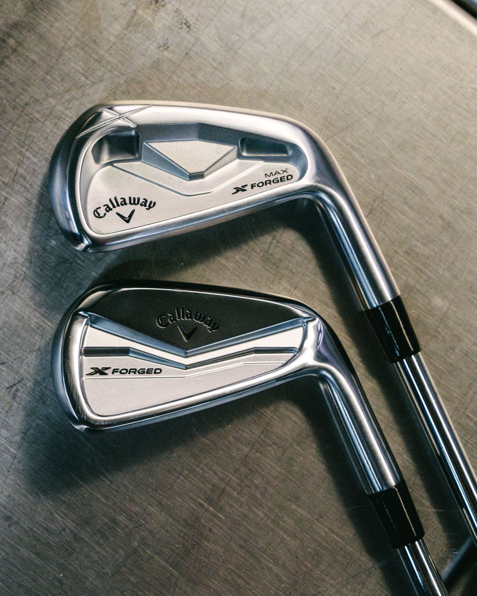 CallawayGolfEU's tweet photo. Choosing between these is a bit like choosing your favourite child...😬

🏌️ X Forged
🏌️ X Forged Max

No fence-sitting. 😏 Which set is making it into your bag, and why? 👇 https://t.co/5cevyCUril