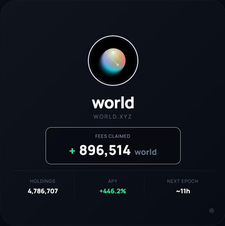 rodrigocohen's tweet photo. gm world

great news... $world airdrop distribution is officially live for holders... claim yours now on yieldbase

👉 https://t.co/UocEoWdDFS

lmo https://t.co/jxNc6FQoFj
