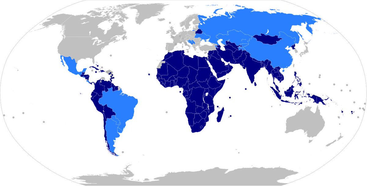 IraninSA's tweet photo. You criminal liars are distorting the facts.

The full members and observers of the NAM are clearly shown on this map.

The criminal U.S. regime is certainly not among us. https://t.co/K6MFHI0ydp
