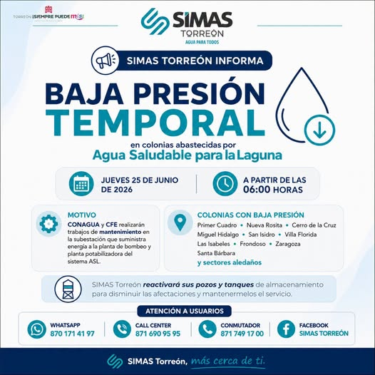 MunicipioTRC's tweet photo. ¡AVISO IMPORTANTE! 👇 https://t.co/Lo0VVCo3CX