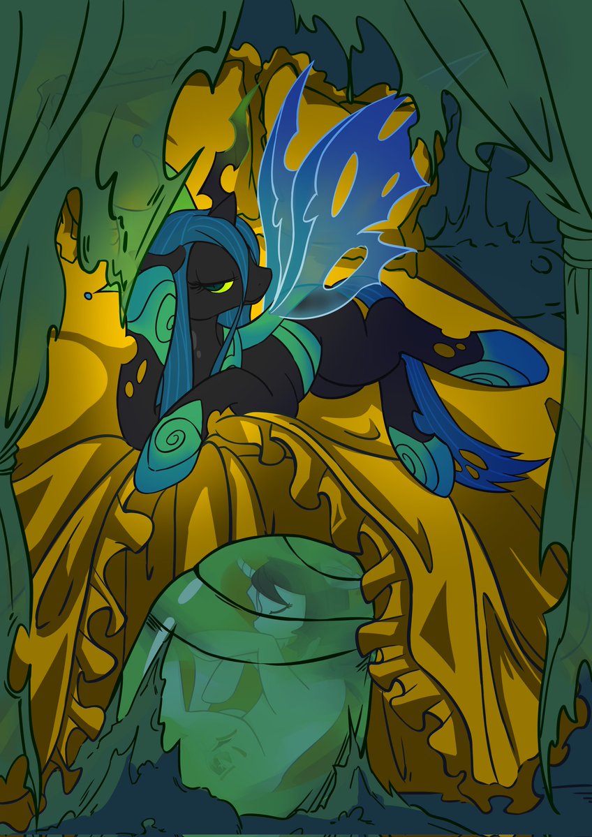 kuangyazhong's tweet photo. Submission
Queen Chrysalis needs a stable output of love❤️
#mlp https://t.co/QTZJl4o1UF