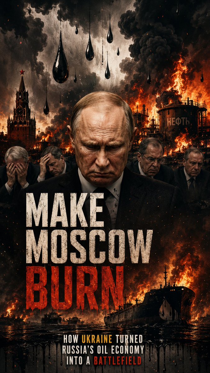 sampsonlive's tweet photo. FEATURE ARTICLE
MAKE MOSCOW BURN
HOW UKRAINE TURNED RUSSIA'S OIL ECONOMY INTO A BATTLEFIELD
https://t.co/griFEoJBn7
SUBSCRIBE TODAY https://t.co/pwZeYMduma