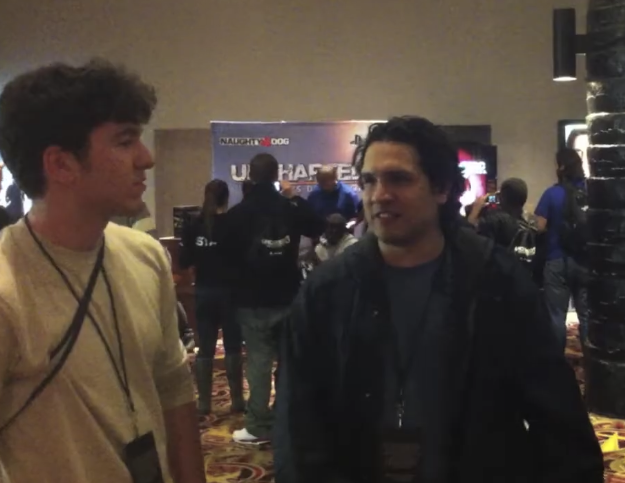 JakeBaldino's tweet photo. with GTA6 launching as an all-digital affair, I can't help but think back on how fun midnight releases were.

Here's me interviewing people at midnight events ~14 years ago during Mass Effect 3, Gears of War, and Uncharted 3😮I've been doing this forever and I miss this part. https://t.co/M6NaKxRhZ9