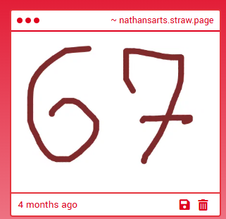 NathanDraws123's tweet photo. 1-son who wrote 67  2-HELLO! I'm doing good! 3- : - ) https://t.co/ZH1o83uEl8