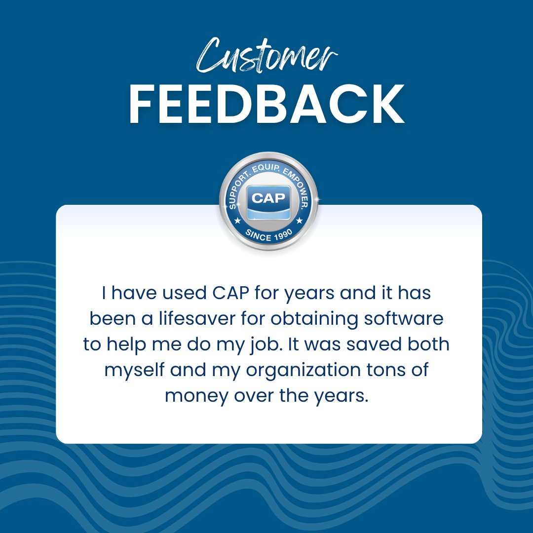 dowcap1990's tweet photo. CAP enjoys hearing from you. Here is some fantastic feedback from one of our valued customers. Thank you for your kind words – they inspire us to keep delivering exceptional service. #FeedbackMatters #ThankYou #DoWCAP https://t.co/lkI9sLP7vU