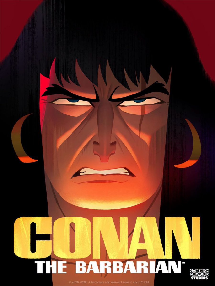 TheCinesthetic's tweet photo. First look at Genndy Tartakovsky’s upcoming CONAN THE BARBARIAN animated series. https://t.co/ibdgJnDJwV