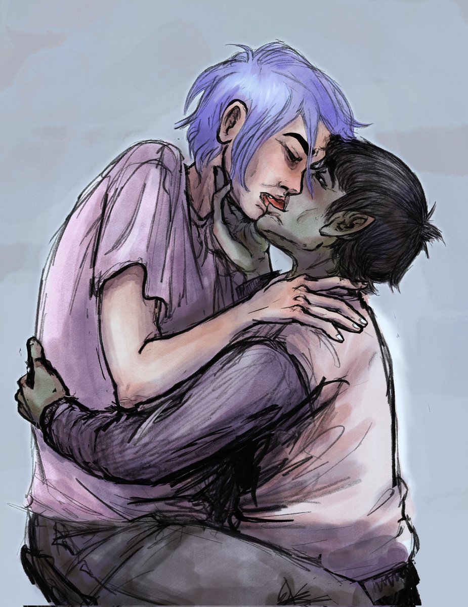 PirateMurdoc's tweet photo. Hello adult gtwit, here's all the horny #2doc I've drawn recently of upcoming scenes in #IntRitz (https://t.co/3AquRaiHfY) in increasingly explicit order but not chronologically. 🙂‍↕️🩵💚 https://t.co/uj8L7N47Mp