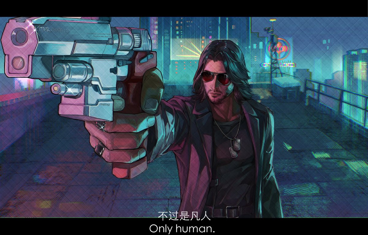 Eudie2077's tweet photo. Only human.
#Cyberpunk2077 #Cyberpunk2077 #Matrix #commision https://t.co/0s3iFv8WhV