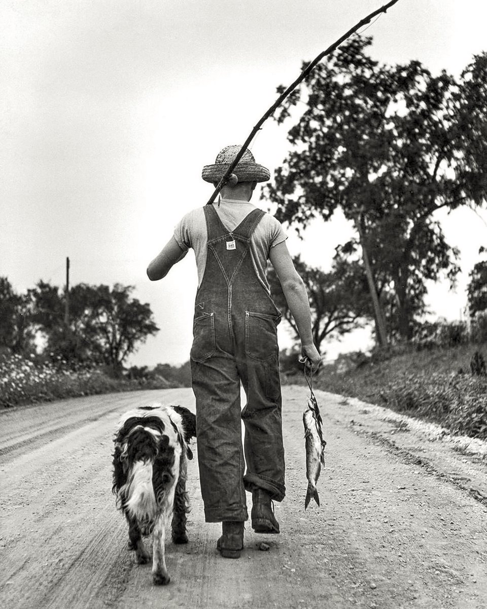 _Henk_Heijmans's tweet photo. A boy and his dog, Oskaloosa, Iowa, 1945 - by Myron Davis (1919 - 2010), American https://t.co/y1Tg3b1qfZ