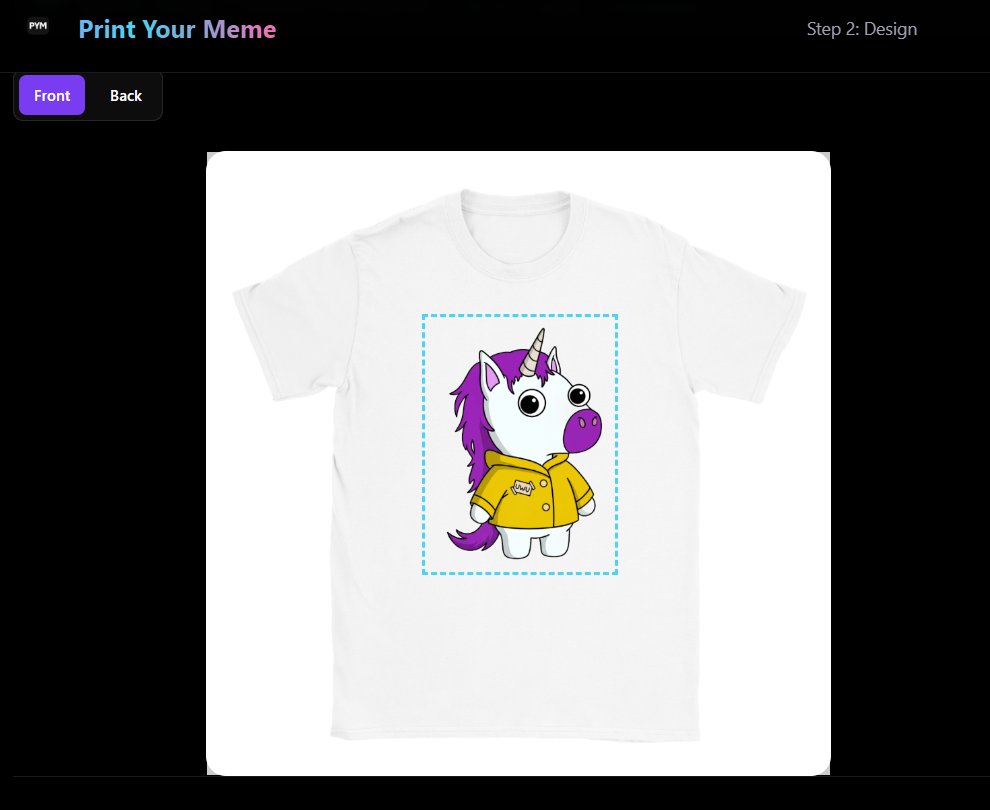 printyourmeme's tweet photo. @solangelestv If only I could print my favourite character on a t-shirt and pay with USDC.
OH WAIT I CAN! https://t.co/oobHFpvLLG
