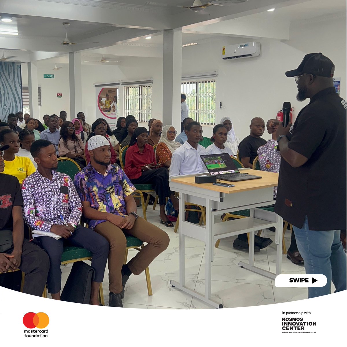 kicghana's tweet photo. Kosmos Innovation Center (KIC) has officially commenced the 2026 AgriTech Challenge Pro program with an orientation and onboarding workshop for more than 70 participants at the KIC Center of Excellence in Kumasi.​

Read more: https://t.co/S83suEjc8n https://t.co/x3qgycyRtt