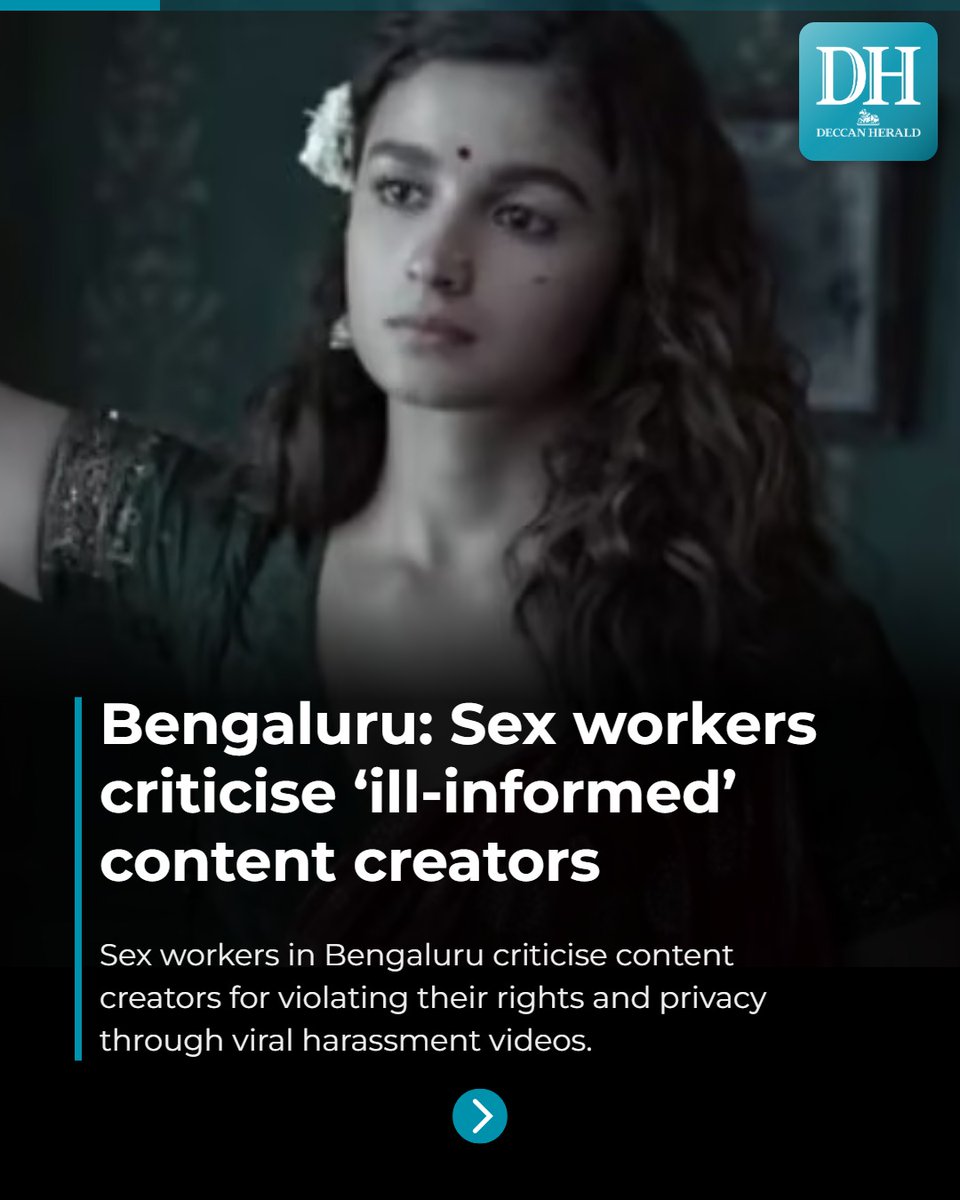DeccanHerald's tweet photo. When does content creation cross the line?

Activists are raising concerns over viral videos that film and confront sex workers in Bengaluru, warning that such content can violate privacy, fuel harassment and undermine the dignity of an already vulnerable community.

#bengaluru #OnlineHarassment #sexworkers #sexwork