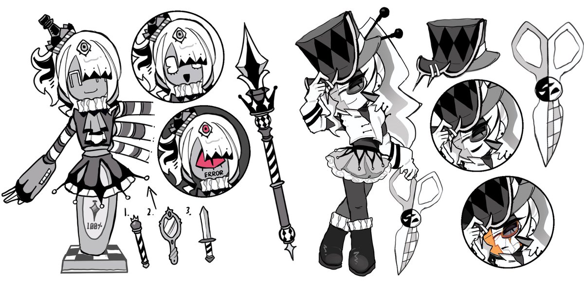 BeginFREE25270's tweet photo. Some of my Brawl Stars OC Skin Concepts:）
#BrawlStars #BrawlStarsOC https://t.co/PtC2qZUWLj