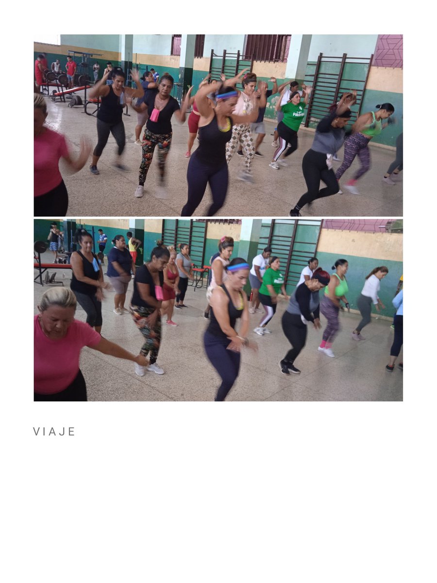 DoraidaMR's tweet photo. Con sabor, ritmo y cadencia seguimos en el Gimnasio de Cultura Física de Guantánamo
#INDER
#Miguantanamotierradecampeomes
#GuironVictorioso
#LaPatriaSeDefiende
#PatriaConFidel https://t.co/EnOcctTLpP
