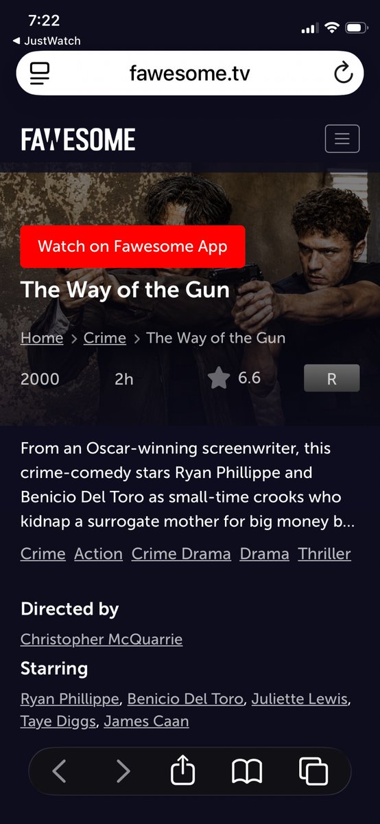 bdsnakes's tweet photo. ATTN WAY OF THE GUN IS STREAMING WAY OF THE GUN IS STREAMING WAY OF THE GUN IS STREAMING https://t.co/g7MzP6cPld
