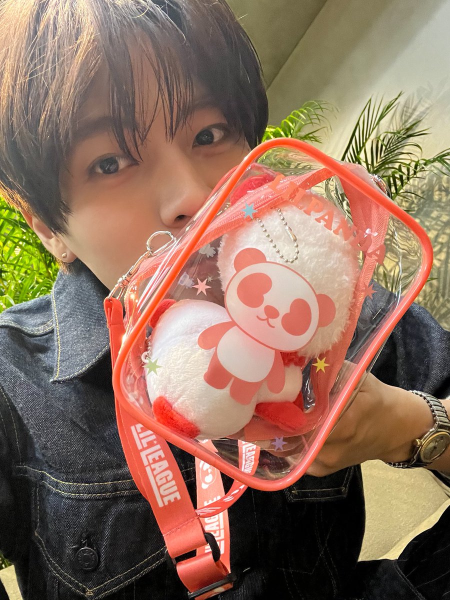 LIL_LEAGUE_'s tweet photo. 💿LDHオフィシャルSHOP / mu-mo SHOP限定💿

CD＋｢リルパンダ クリアポーチ／ショルダーストラップ」(メンバー別・全6種)

歴代のぬいぐるみキーホルダーや
もふもふリルパンダが2体入る
大容量サイズ🙌

片面クリア仕様なので、
リルパンダのお顔もばっちり見えます👀🐼

🗓️受付締切は明日6/25(木)23:59まで
🔗 https://t.co/oJJChGpxVS

#LILLEAGUE