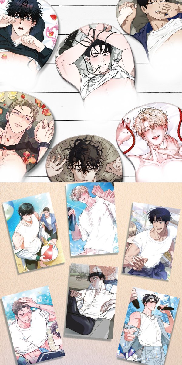 koonbooks's tweet photo. Summer Festa 2026 Merch
🏖️ Mouse Pad, Water Sensitive Postcard, Acrylic Stand, Can Badge
🏖️ Photocard ~29 June
#DissLove
#Biscuit
#OddLove
#PunchDrunkLove
#GuidingMeMad
#HitMeHard
🛒 Shop Now 👉 https://t.co/SEJgjuWorI
✈ International Shipping
#comic #manhwa #yaoi #bl #merch https://t.co/VAkNOX4hsa
